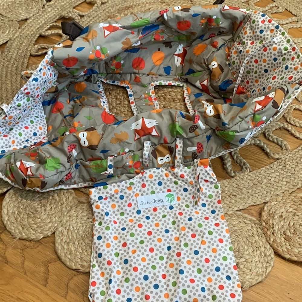 J is for jeep shopping cart cover